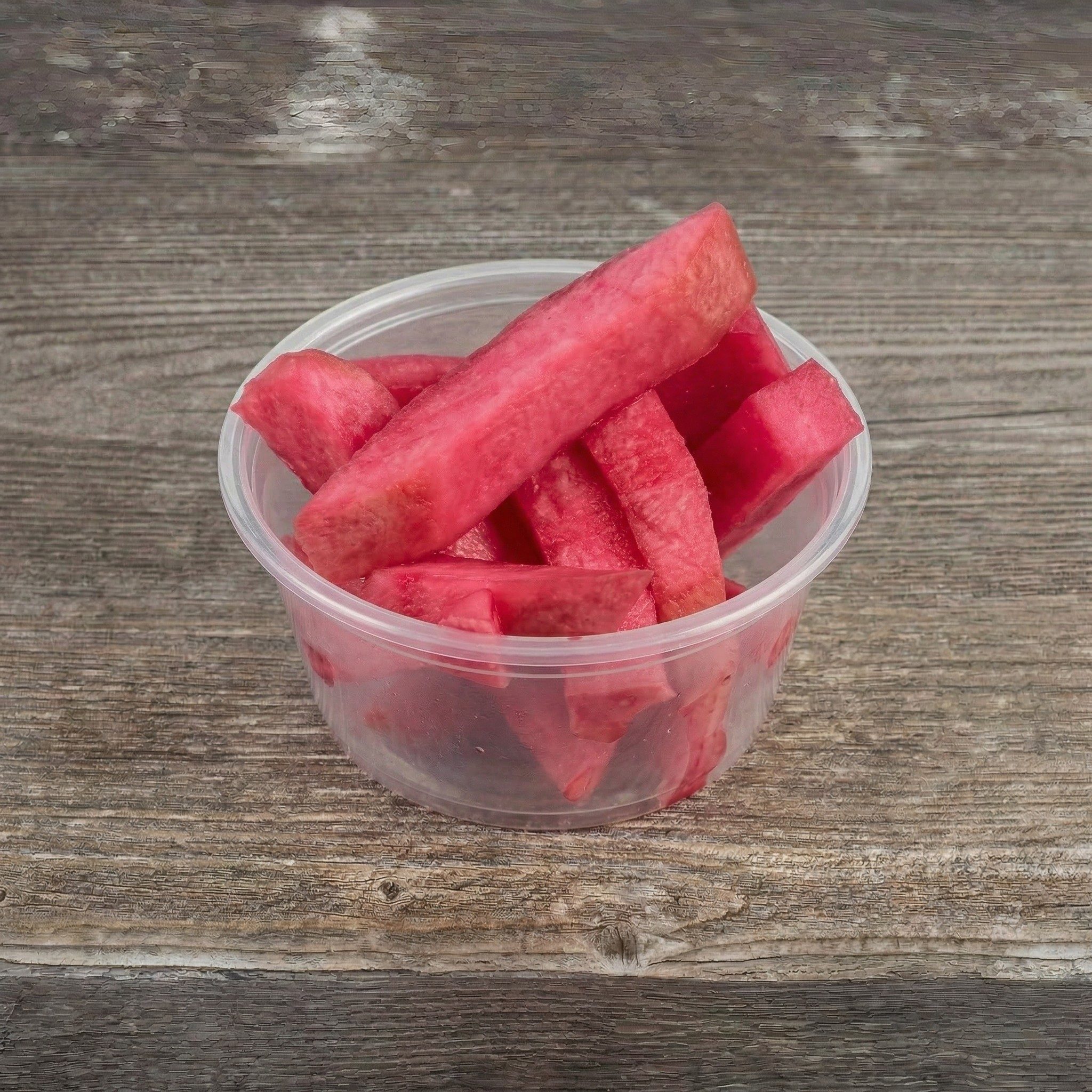 Side Pickled Turnips.