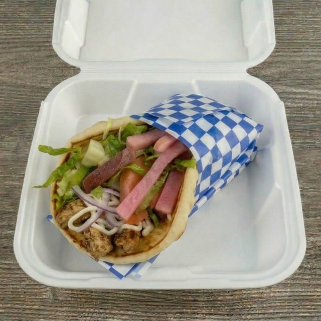 Garlic Style Gyro.